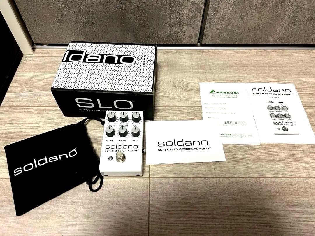 Soldano SLO Pedal ほぼ新品 ハイゲインペダル