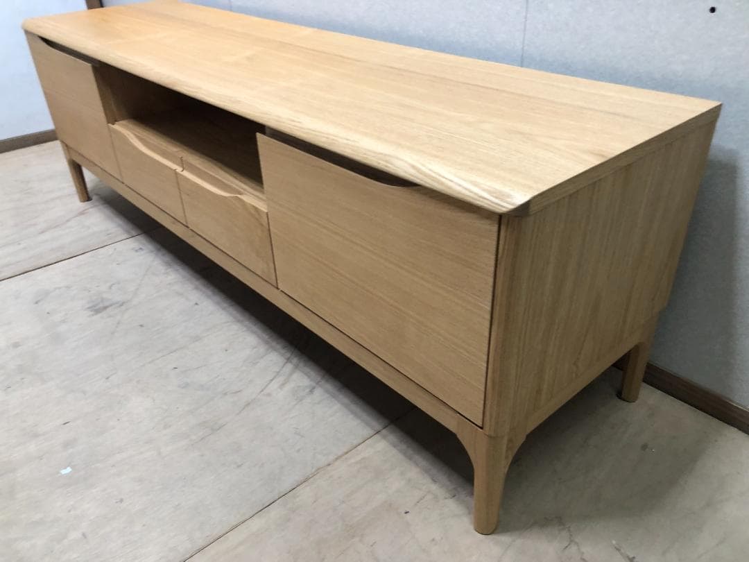 TV台 50インチまで ナチュラル　ローボード　テレビ台　250105-6