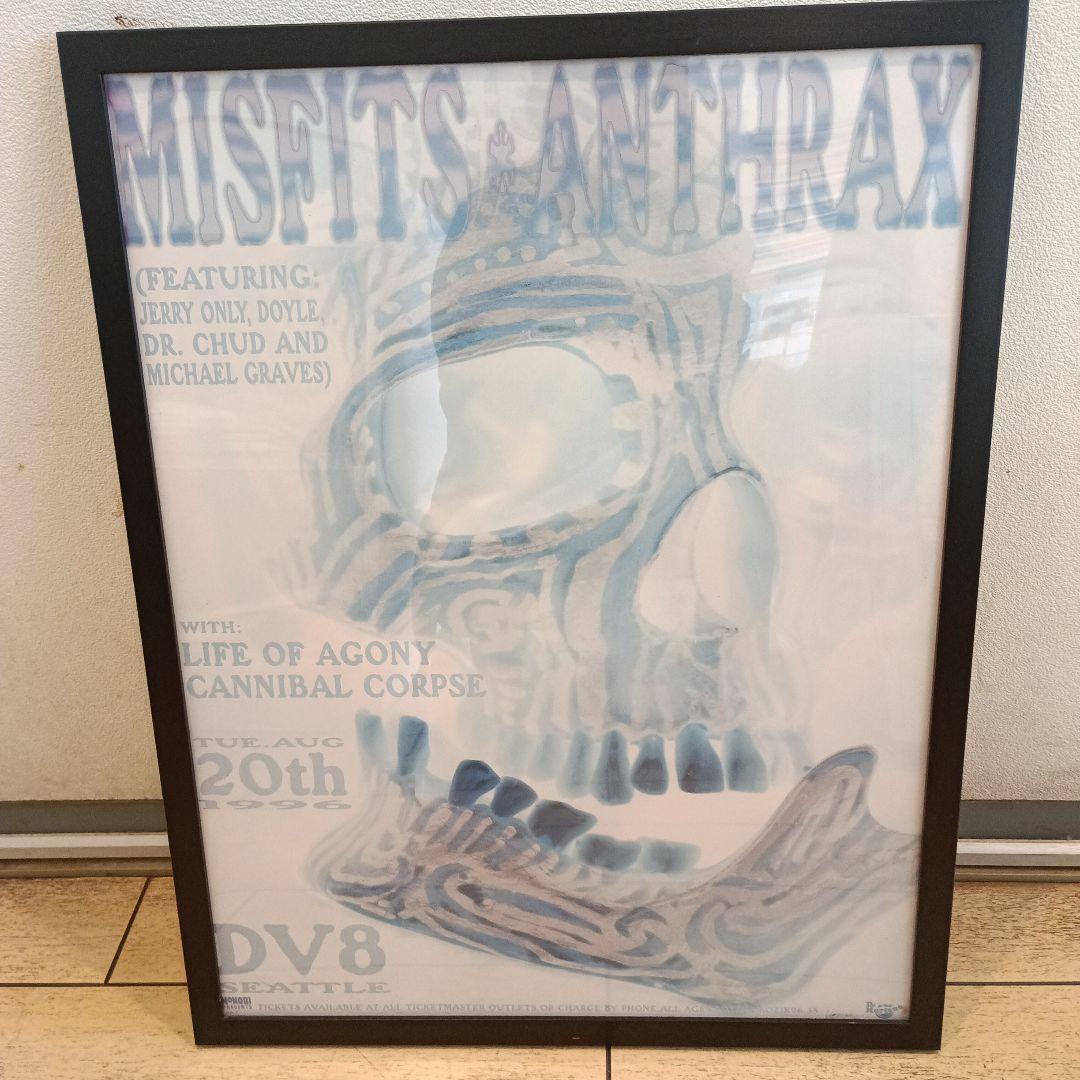 kozik ポスター　ミスフィツ　アンスラックス