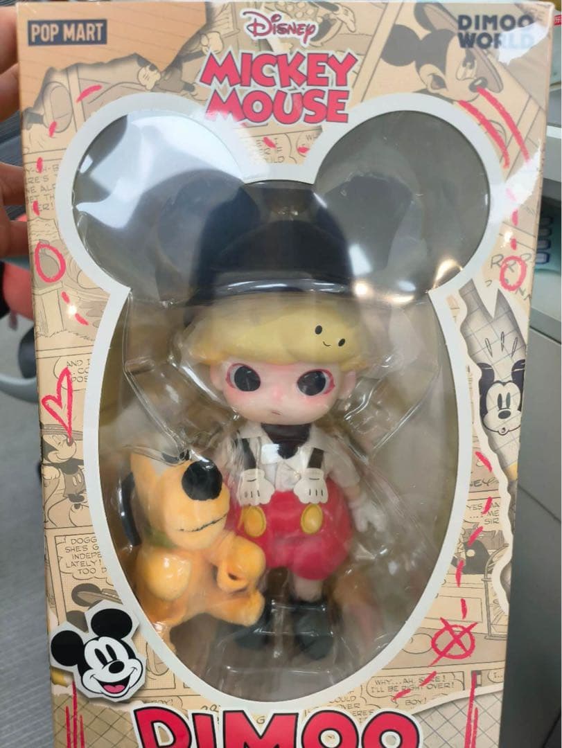 【海外限定】 dimoo 約20cm ミッキーマウス　アクションフィギュア