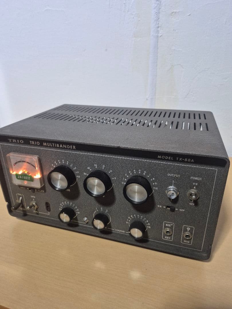 TRIO TX-88A 真空管式無線機　通電○　ジャンク品