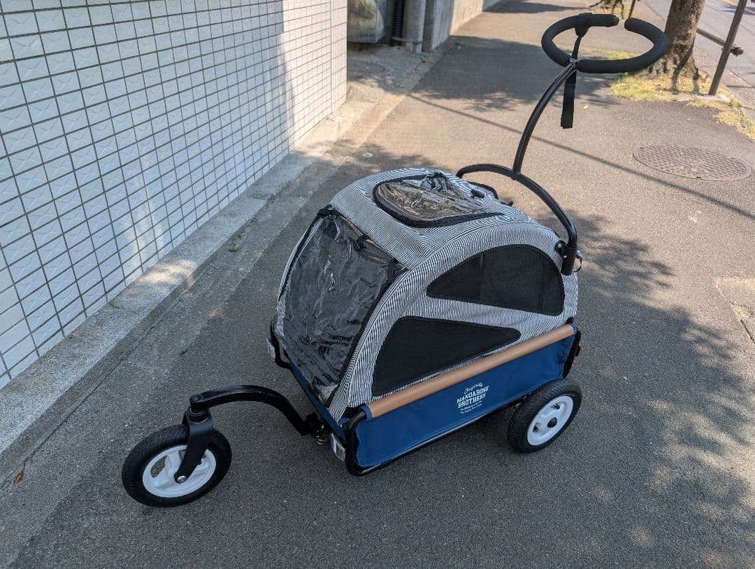 MANDARINE BROTHERS ペットカート 青　 AIRBUGGY