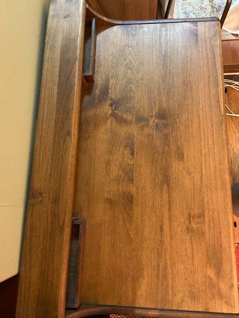 デスク　机　無垢材　天然木　アンティーク　北欧　コンパクト