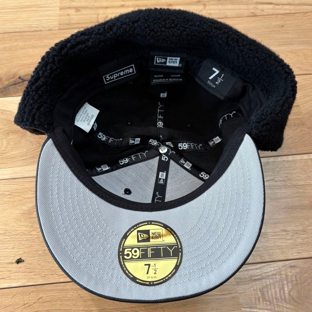 帽子 Supreme Leather Earflap Box Logo New Era