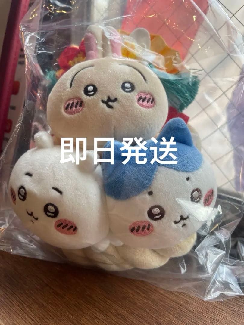 ちいかわ しめ縄なぬいぐるみ ハチワレ うさぎ