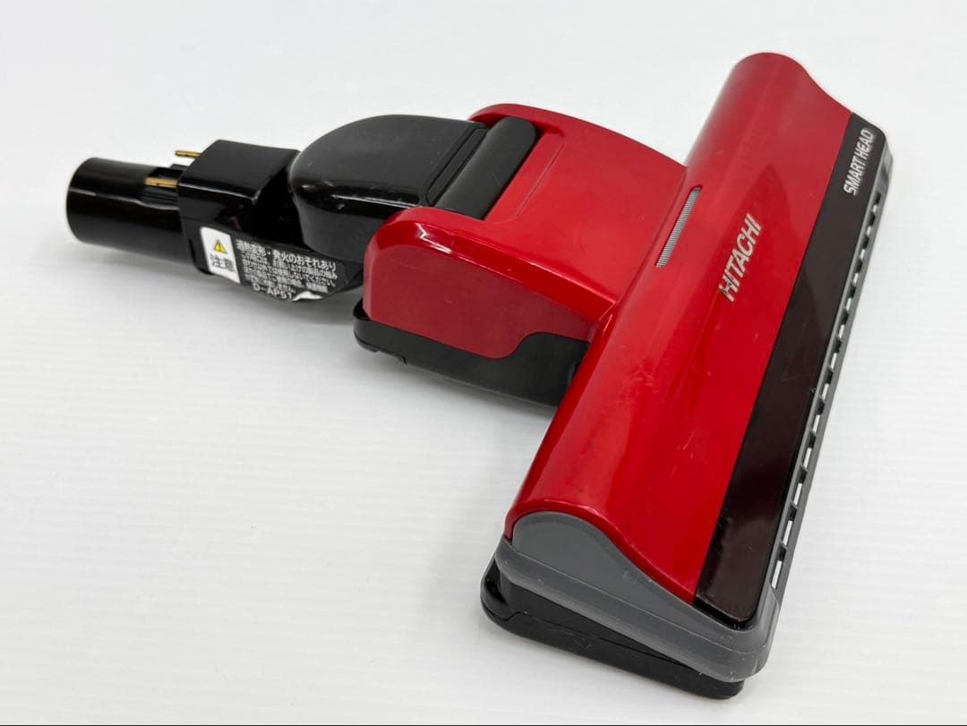 中古　日立掃除機　D-AP51 ヘッド　パワーブラシ　中古　赤　レッド　吸口　頭