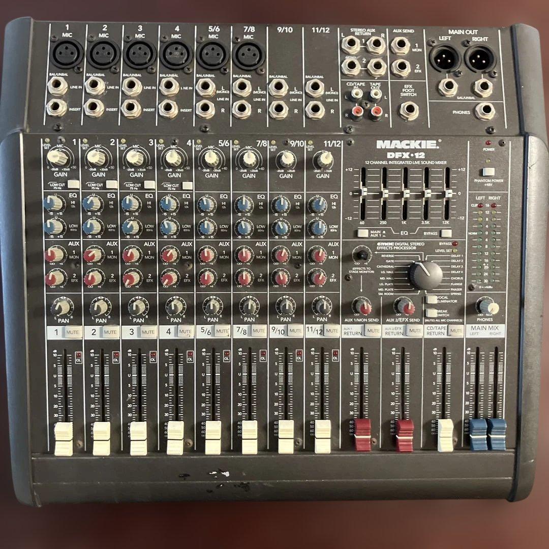 MACKIE DFX-12 アナログミキサー