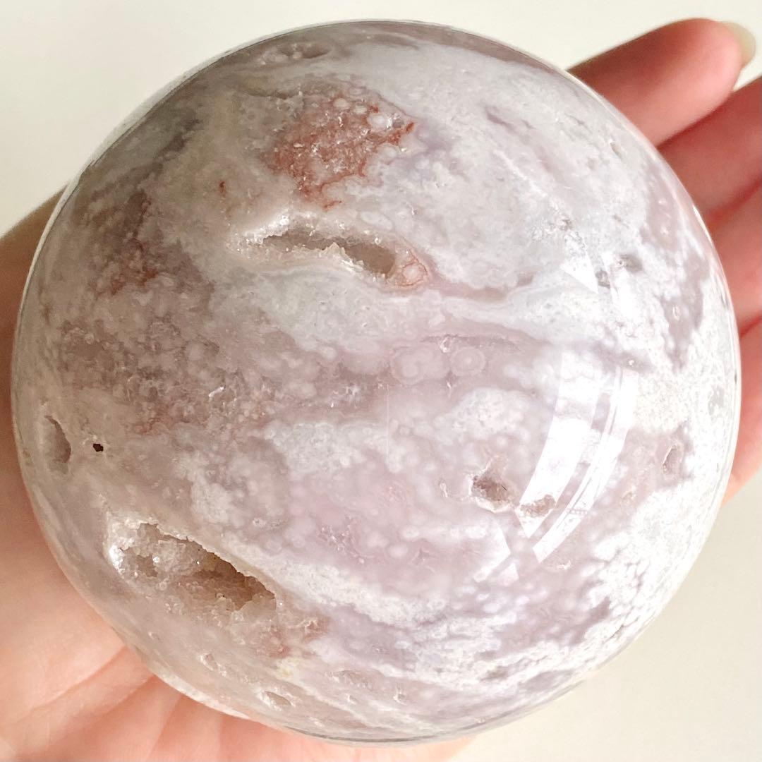 ★★★最終特価【 ピンクアメジスト BIG フェイス スフィア 約87ミリ 】