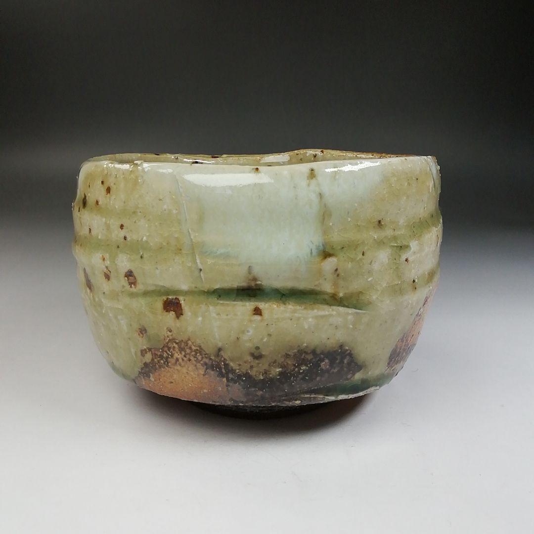 Ｔ７３５　茶碗　『伊賀茶碗』『桃青窯　松本央 造』　共箱　抹茶碗　茶道具