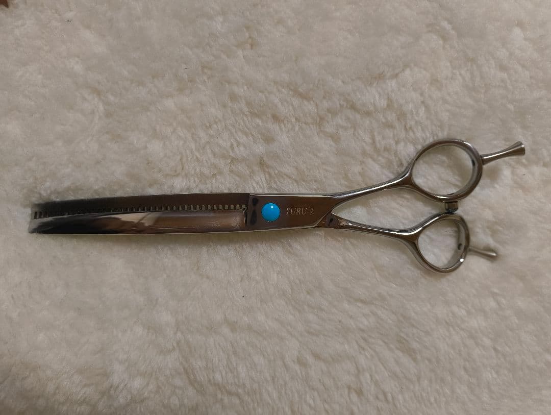 美品【BEARDS】ビアーズ カーブセニングシザー トリミングシザー 7インチ