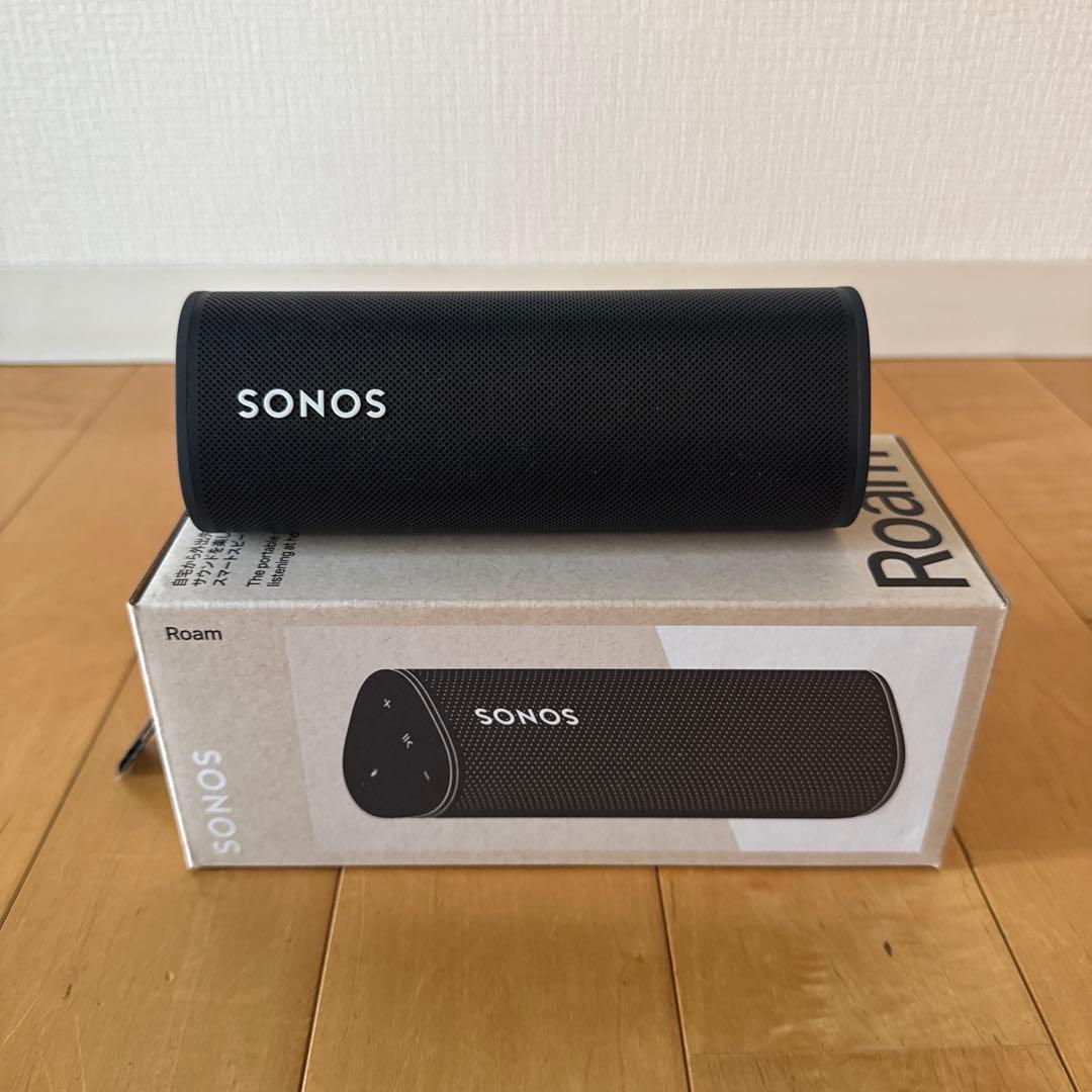 SONOS Roam ワイヤレススピーカー 黒