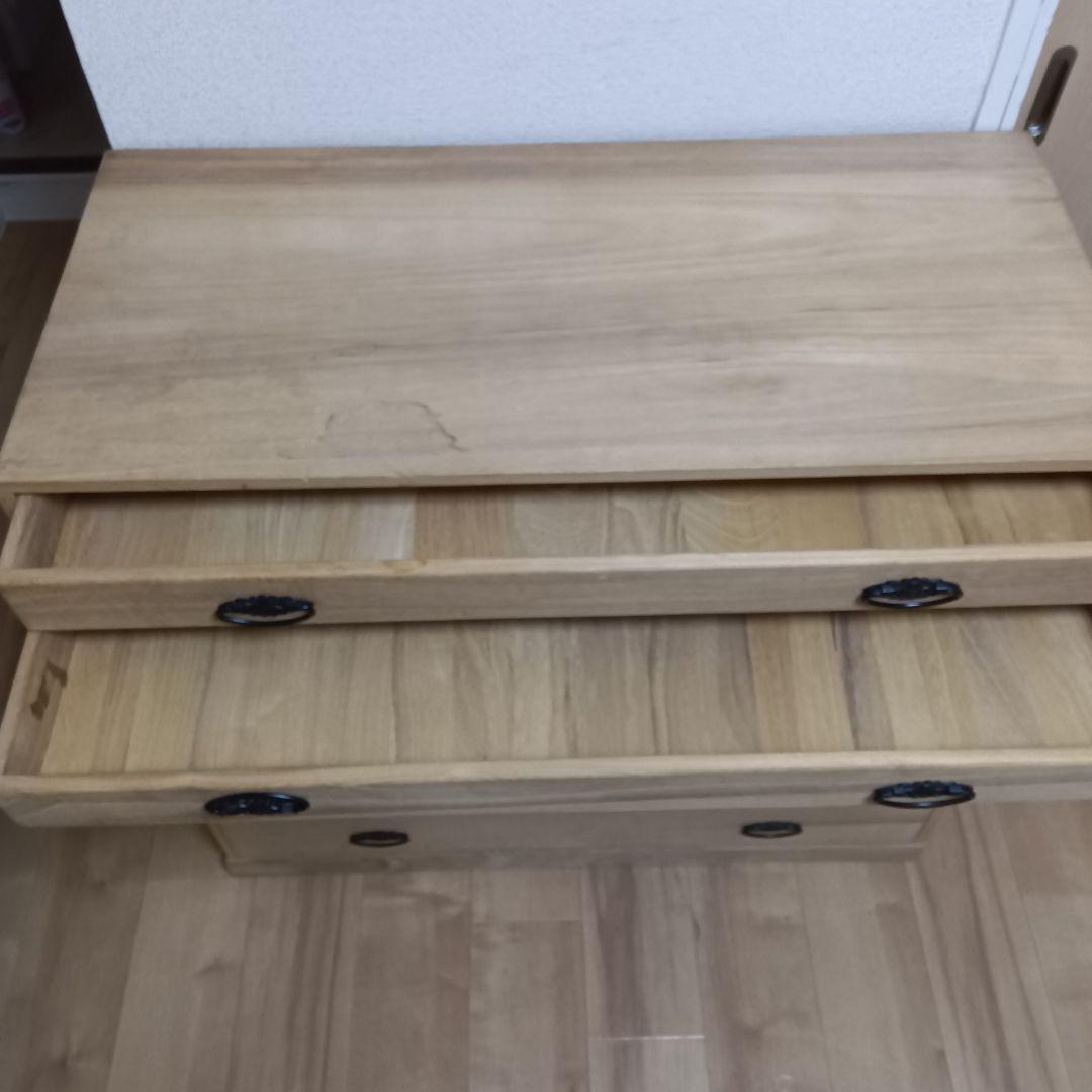 桐箪笥★桐タンス★7段★着物収納★和服収納★帯収納　たんす　キャスター付き