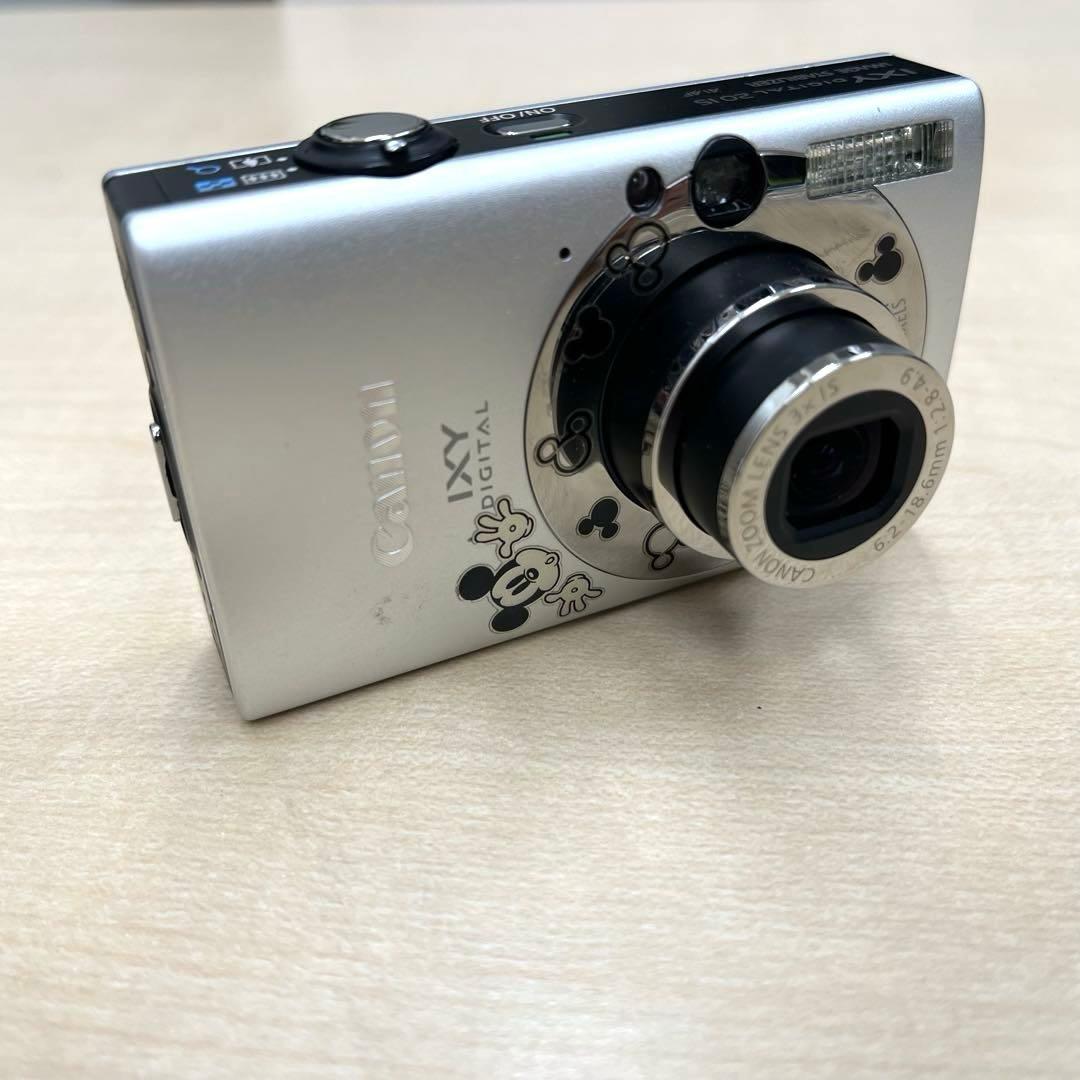【T】Canon デジカメ IXY DIGITAL 20IS ディズニーコラボ