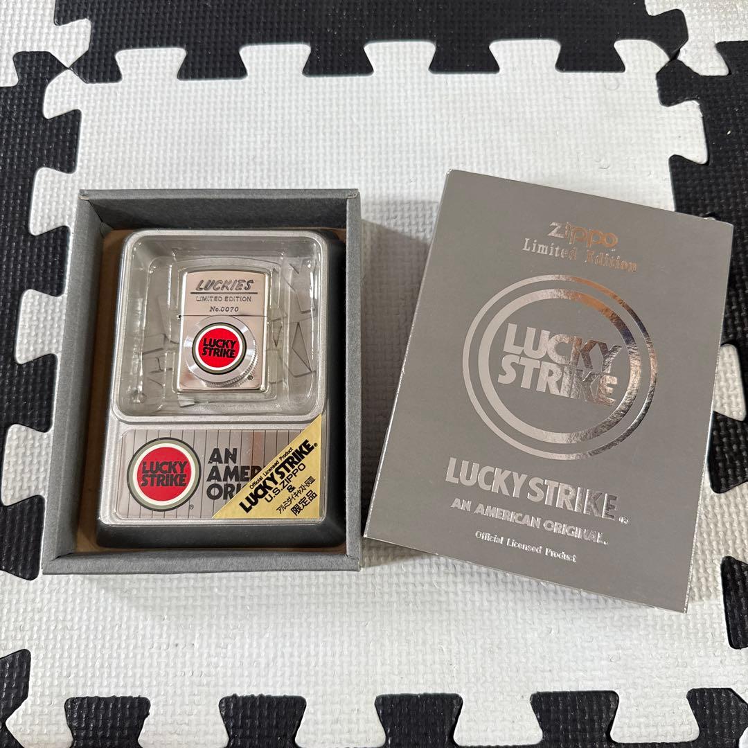限定品!!ZIPPO ラッキーストライク No.0070