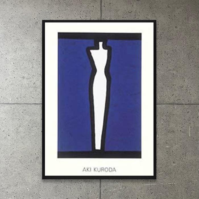 額装品/ブルー 2/黒田 アキ/アート/ポスター/インテリア