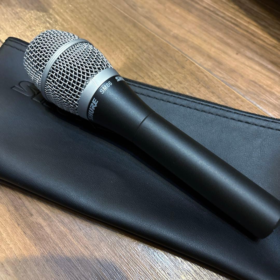 美品 Shure SM86 (ハンドヘルドコンデンサーマイク)