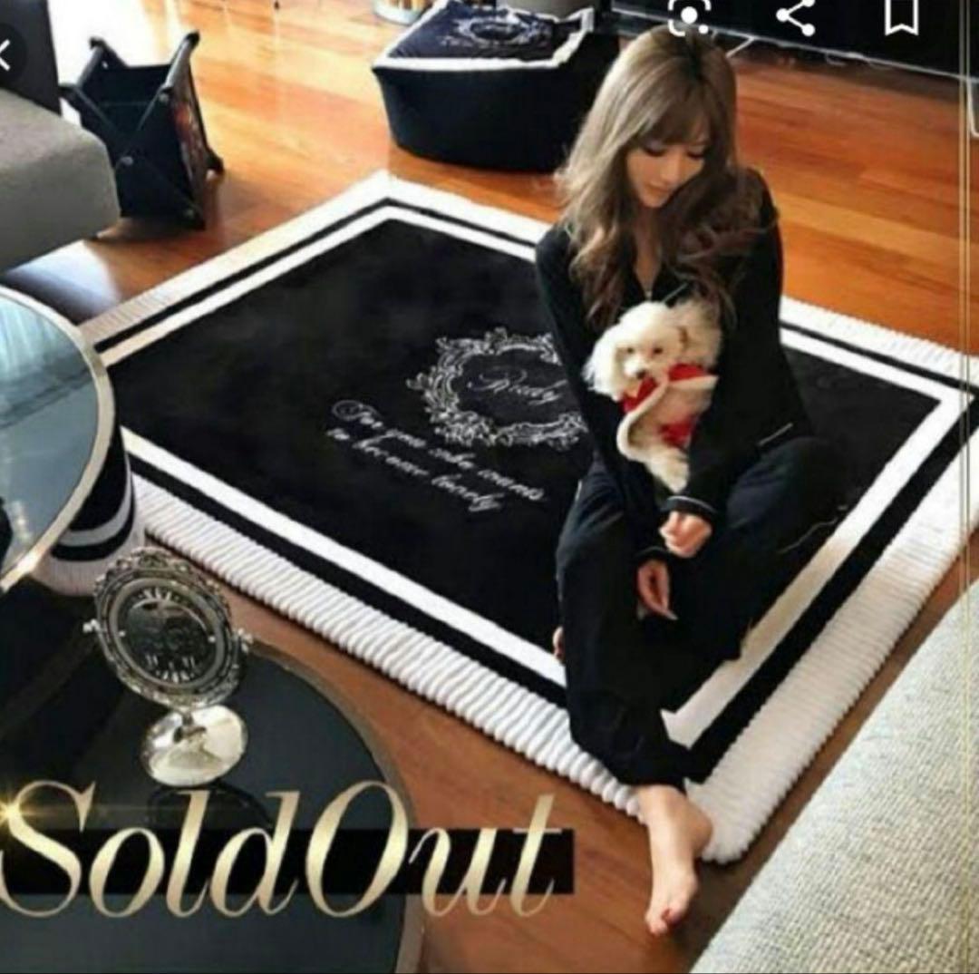 rady ラグ カーペット ラグマット ラビットタッチラグマット