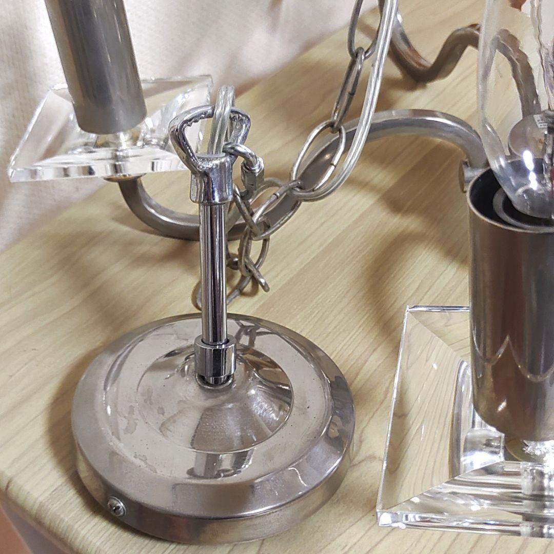 ローラシュレイ　5灯　シャンデリア