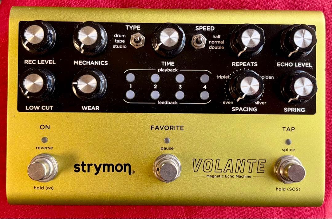 strymon VOLANTE マグネティックエコー
