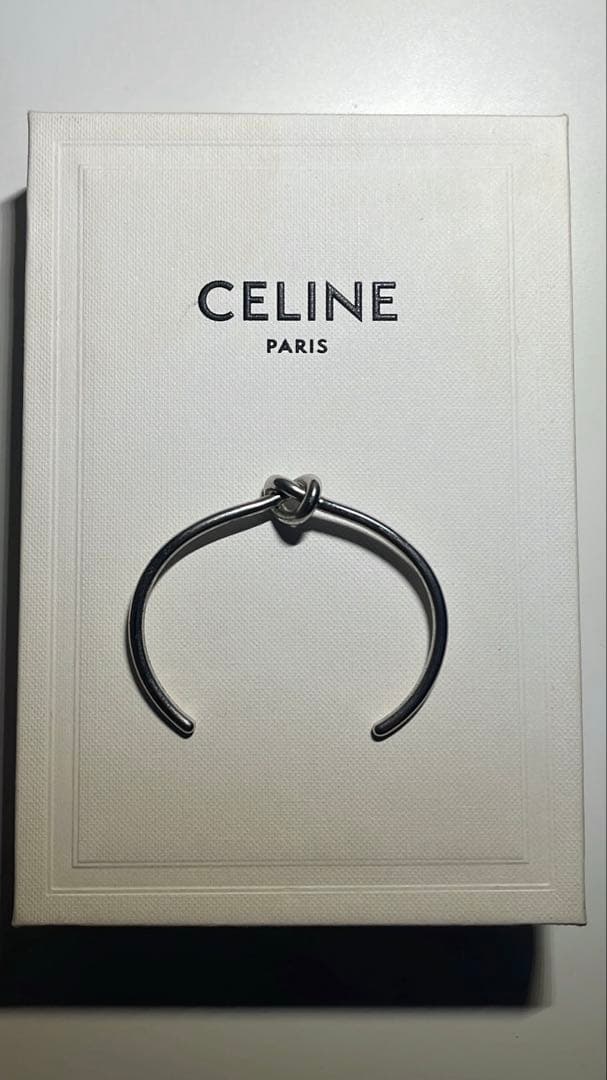 CELINE ノット エクストラシンブレスレット
