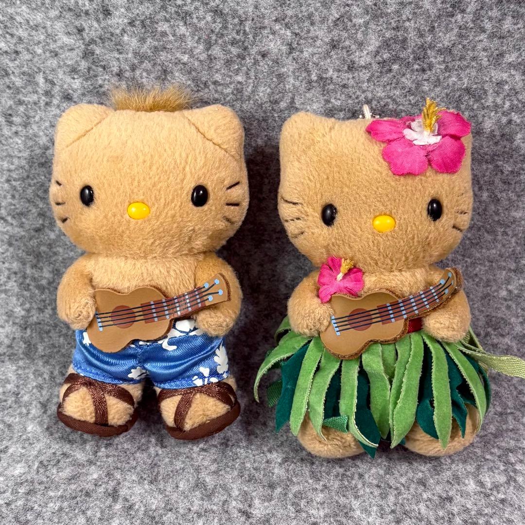 ハローキティ ディアダニエル 日焼け ウクレレ ぬいぐるみ マスコット