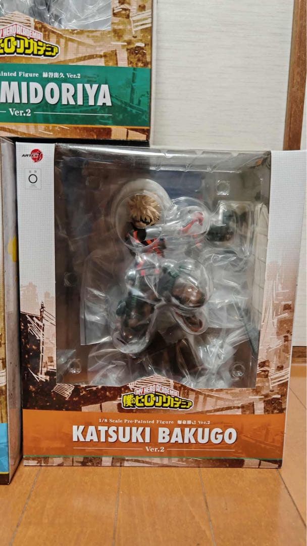 僕のヒーローアカデミア ARTFX-Jフィギュア 3体セット 差し替えパーツ付き