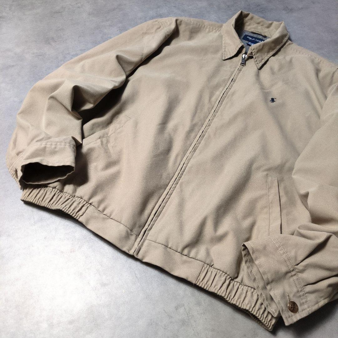 90s ラルフローレン ピーチスキン スウィングトップ