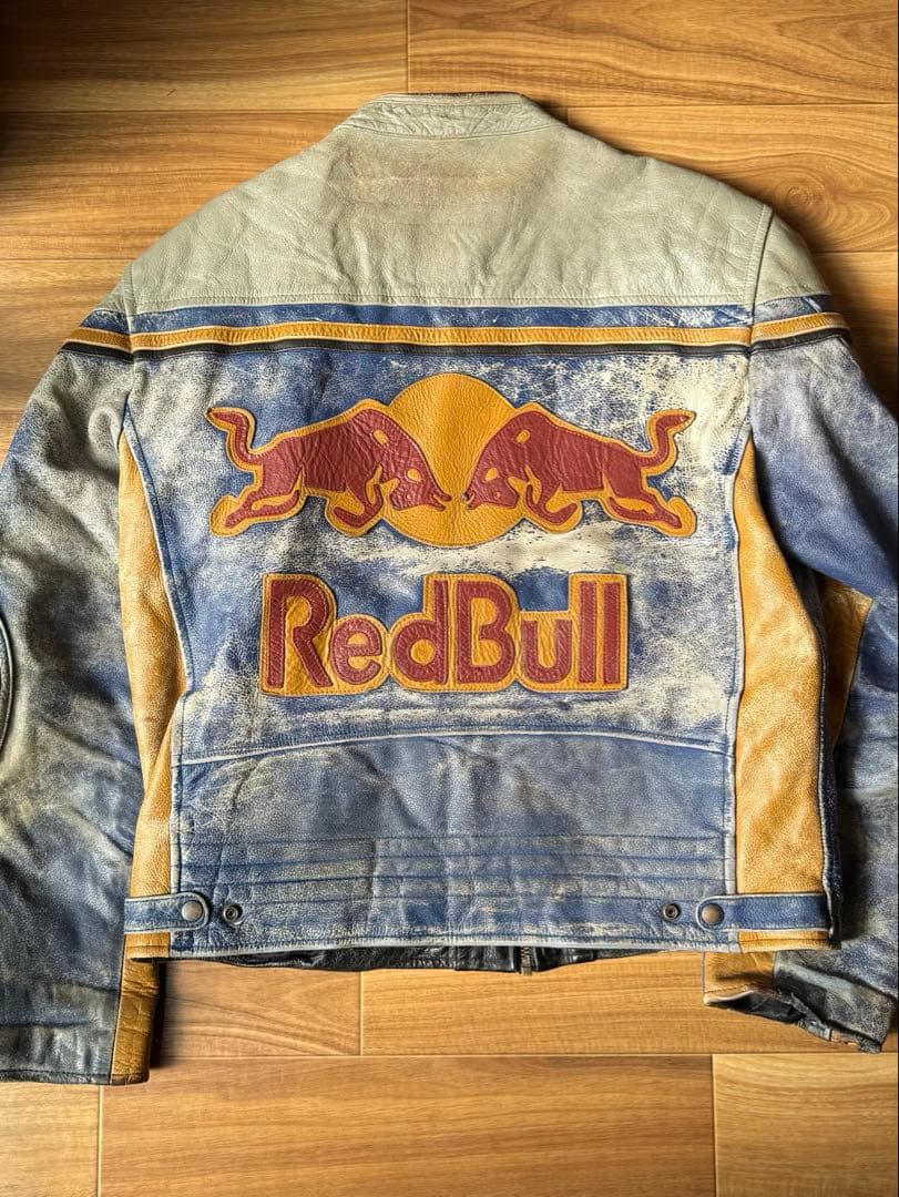 レーシングジャケットRed Bull 革ジャン