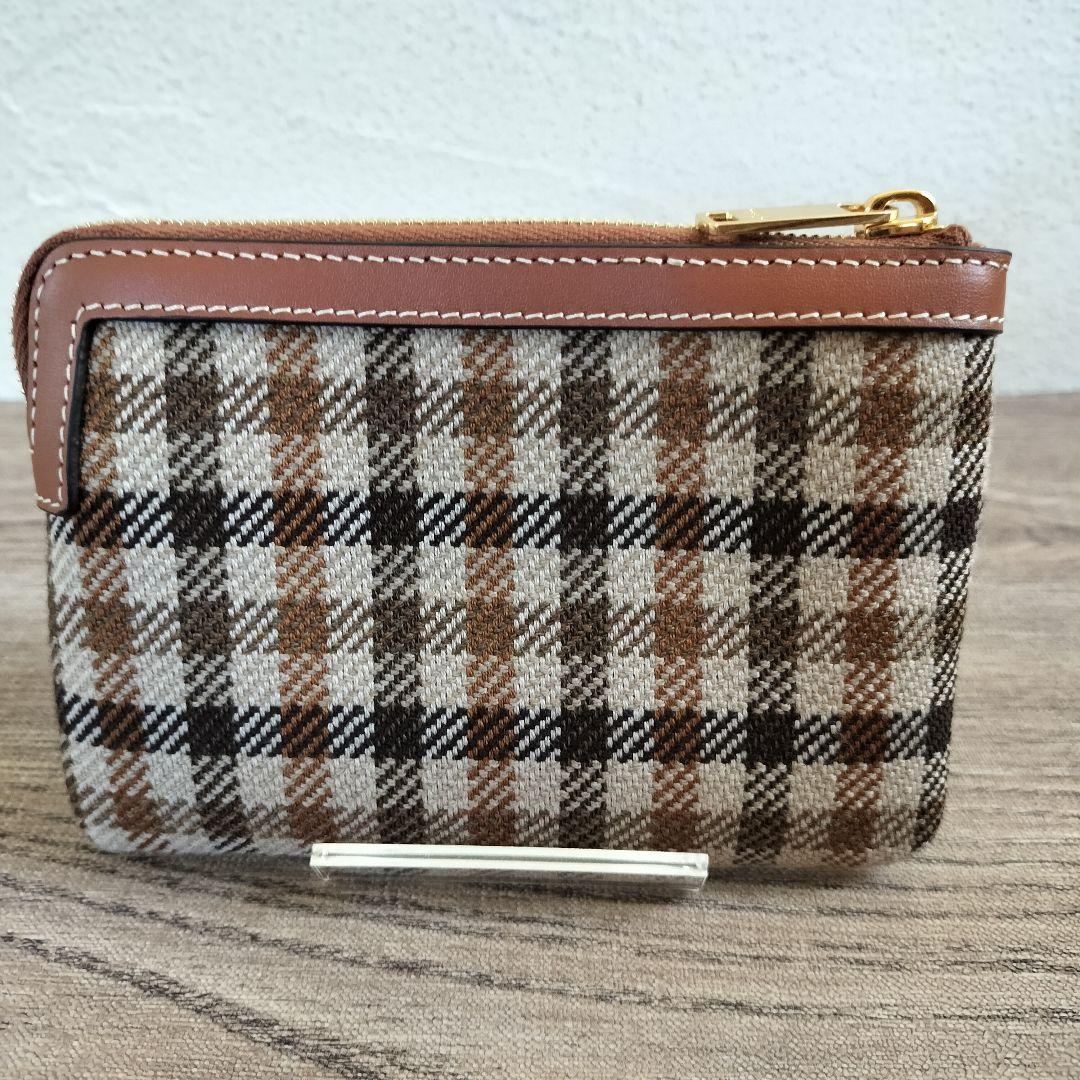 希少✨CELINE セリーヌ ケース　カードポーチ　チェック柄
