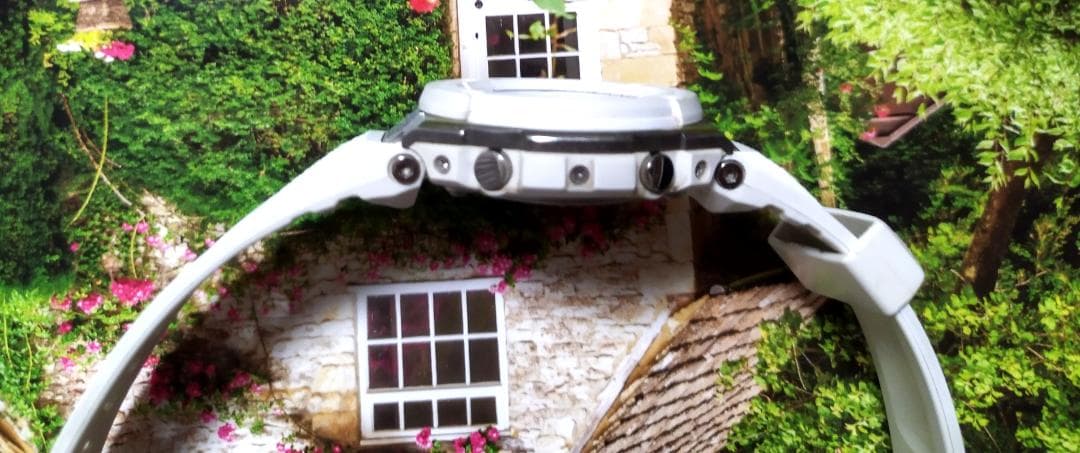 G-SHOCK ホワイト ラバーベルト