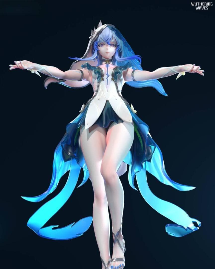 ショアキーパー　鳴潮　未塗装未組立　ガレキ