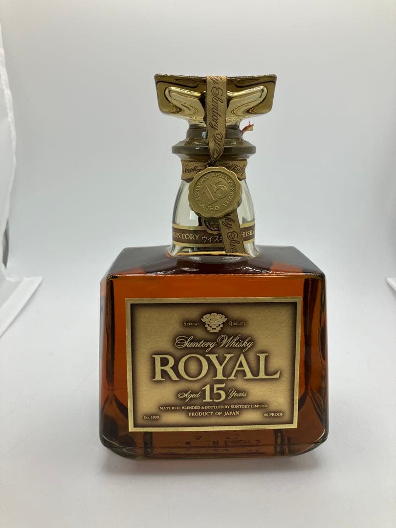 【未開栓】サントリー  15年 ゴールドラベル