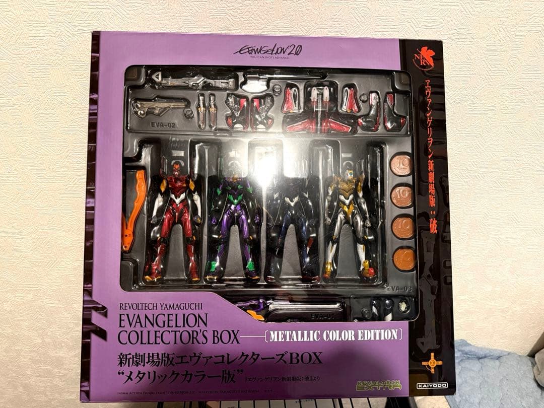 A*d様 新劇場版エヴァコレクターズBOX メタリックカラー版　海洋堂