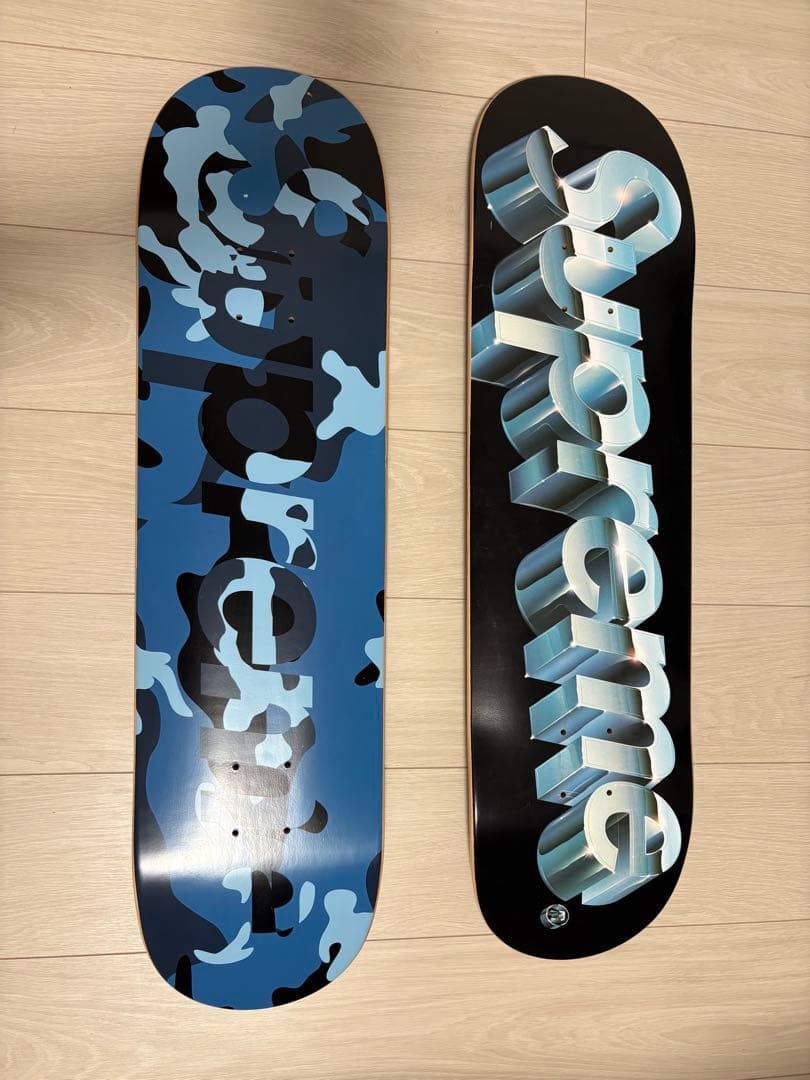 Supreme スケートボードデッキ 2枚セット