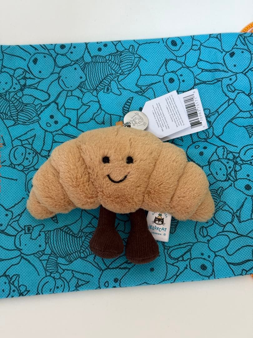 ぬいぐるみ Amuseable croissant bag charms