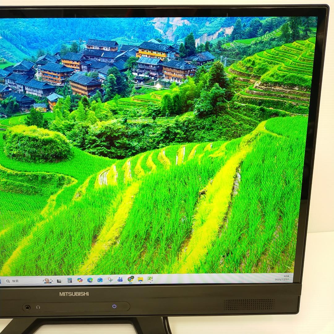 三菱電機 23型ワイド液晶ディスプレイ RDT235WX-S(BK) フルHD