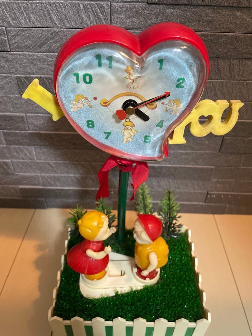 希少⭐︎1970⭐︎アンティーク⭐︎からくり時計