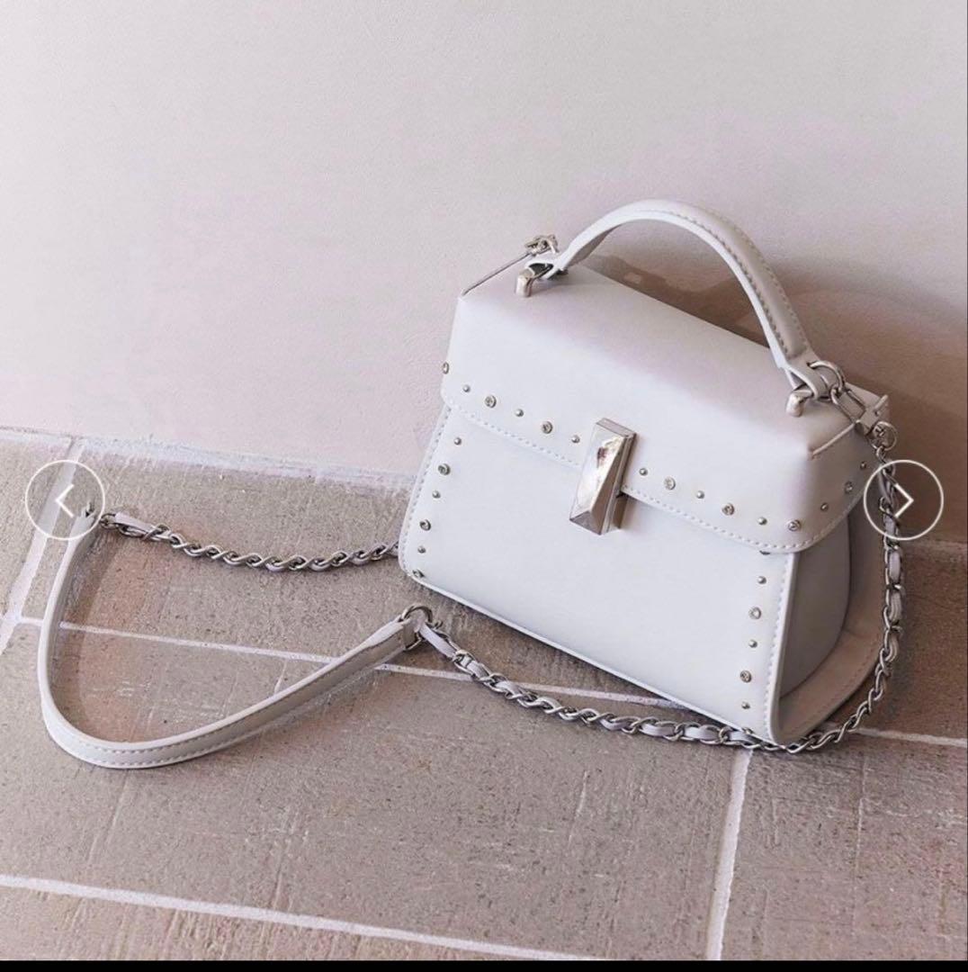 CELFORD【リュタン】ビジュースタッズポシェット GRY /F