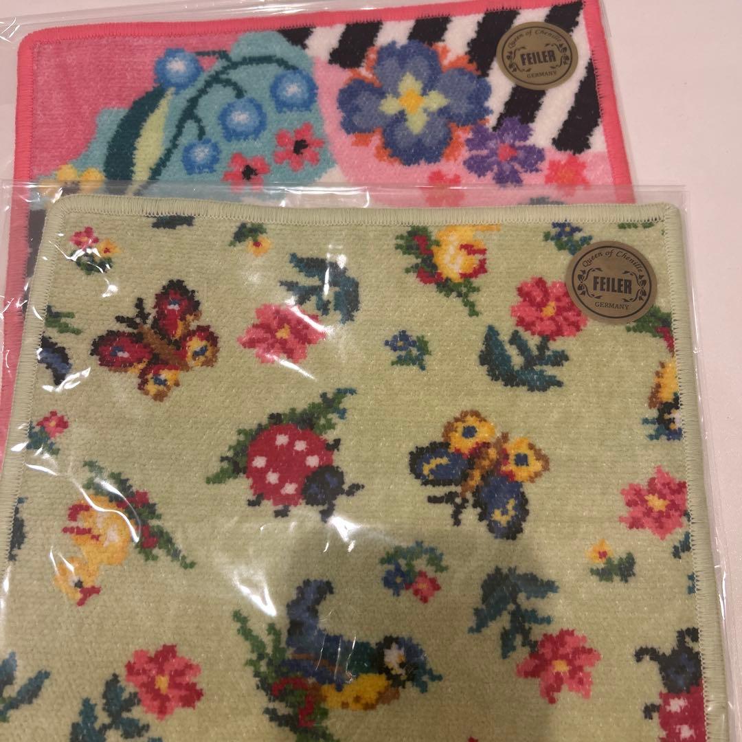 FEILER タオルハンカチ 2枚セット