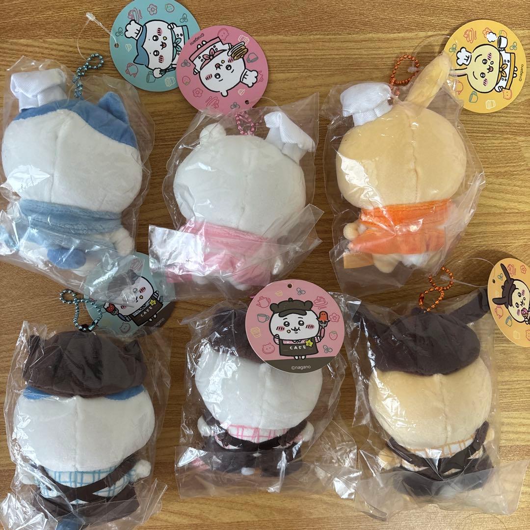 【匿名配送】ちいかわカフェ ぬいぐるみマスコット