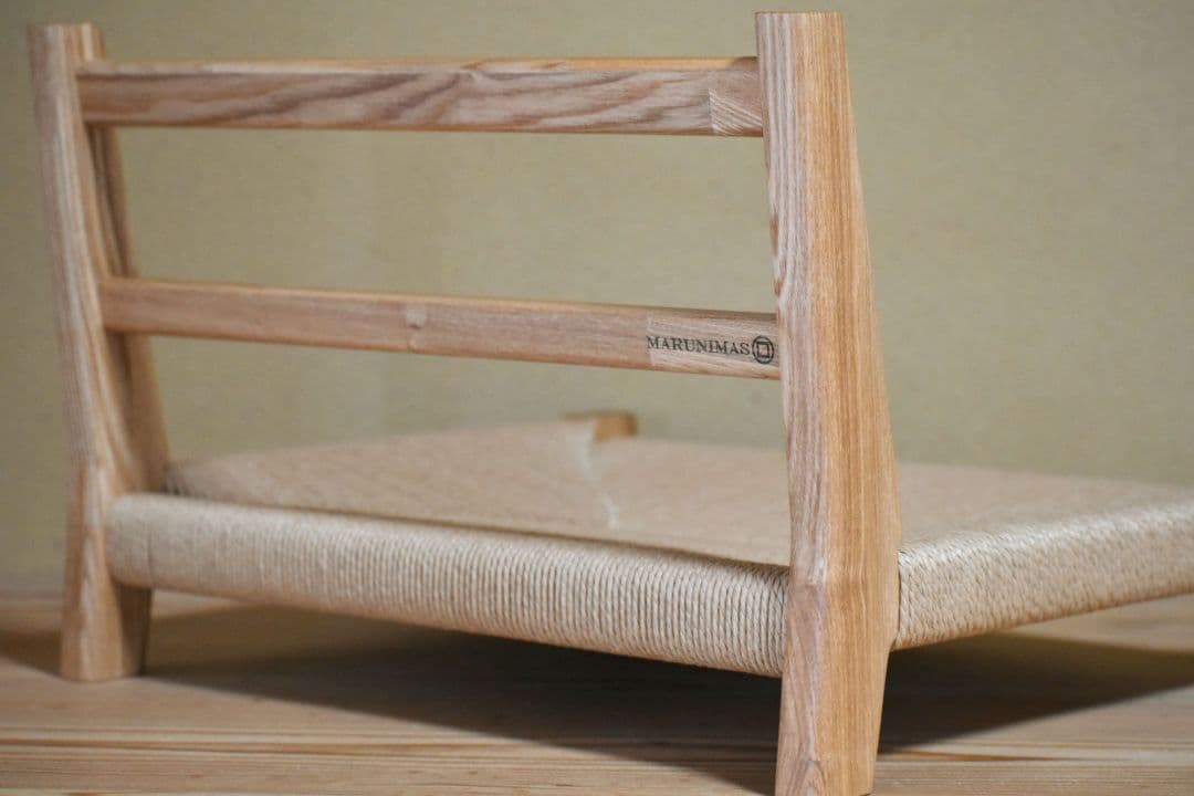 ペーパーコード座椅子