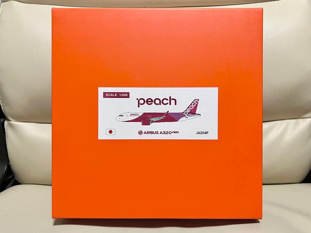 航空機・ヘリコプター JCwings 1/200 Peach A320neo JA204P