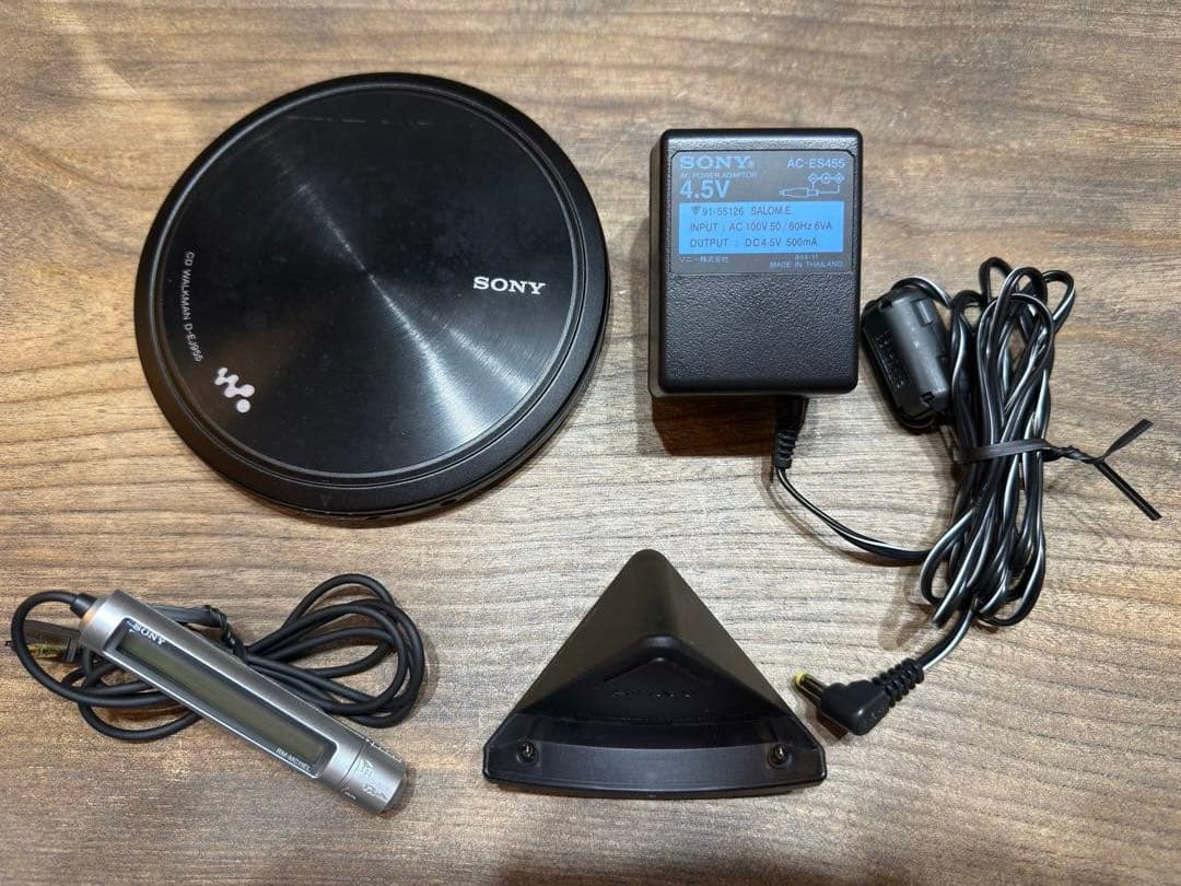 SONY ポータブルCDプレーヤー D-EJ955 WALKMAN ブラック
