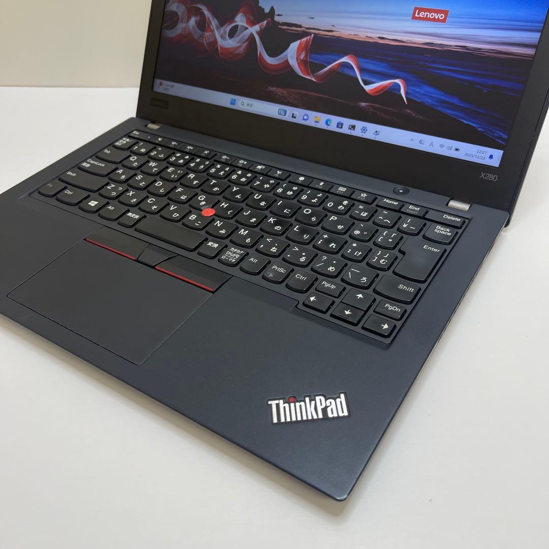 #665 レノボ Thinkpad X280 i5-8250U 8GB 256G