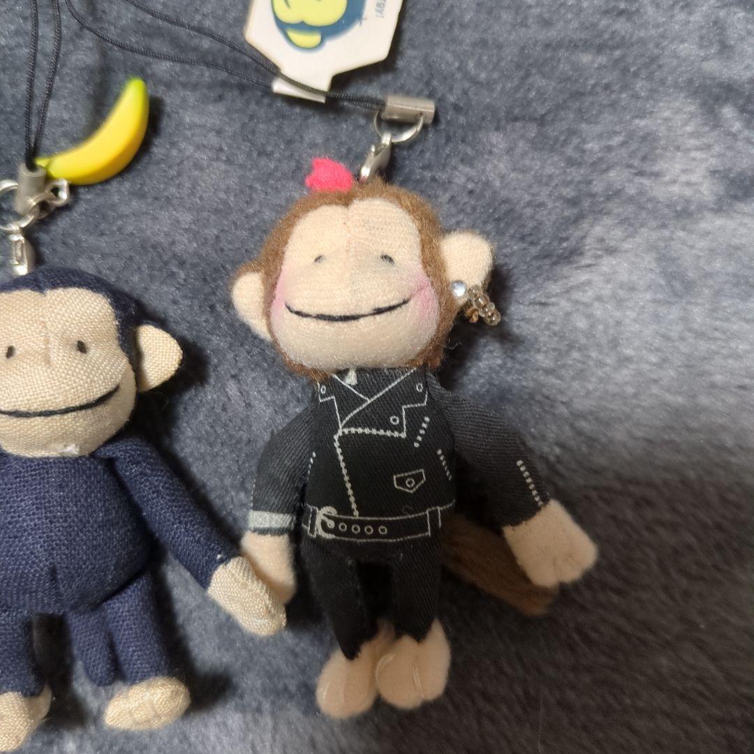 バナナチッピー ロッカー ネイビー マスコット キーホルダー