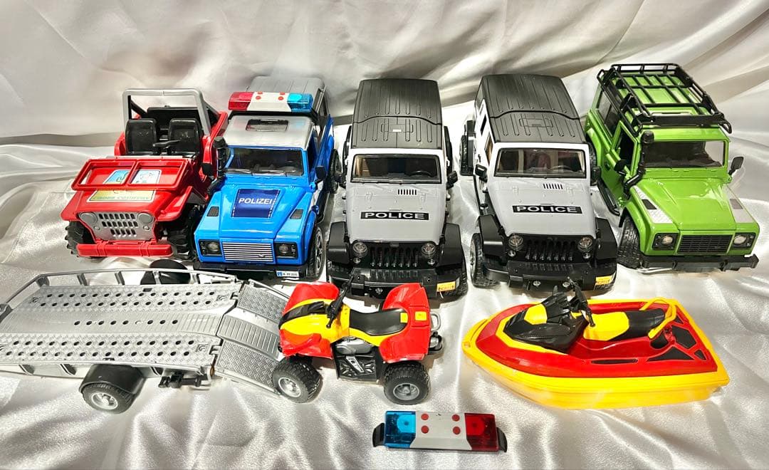 ブルーダー　はたらく車　ジープ　まとめ売り