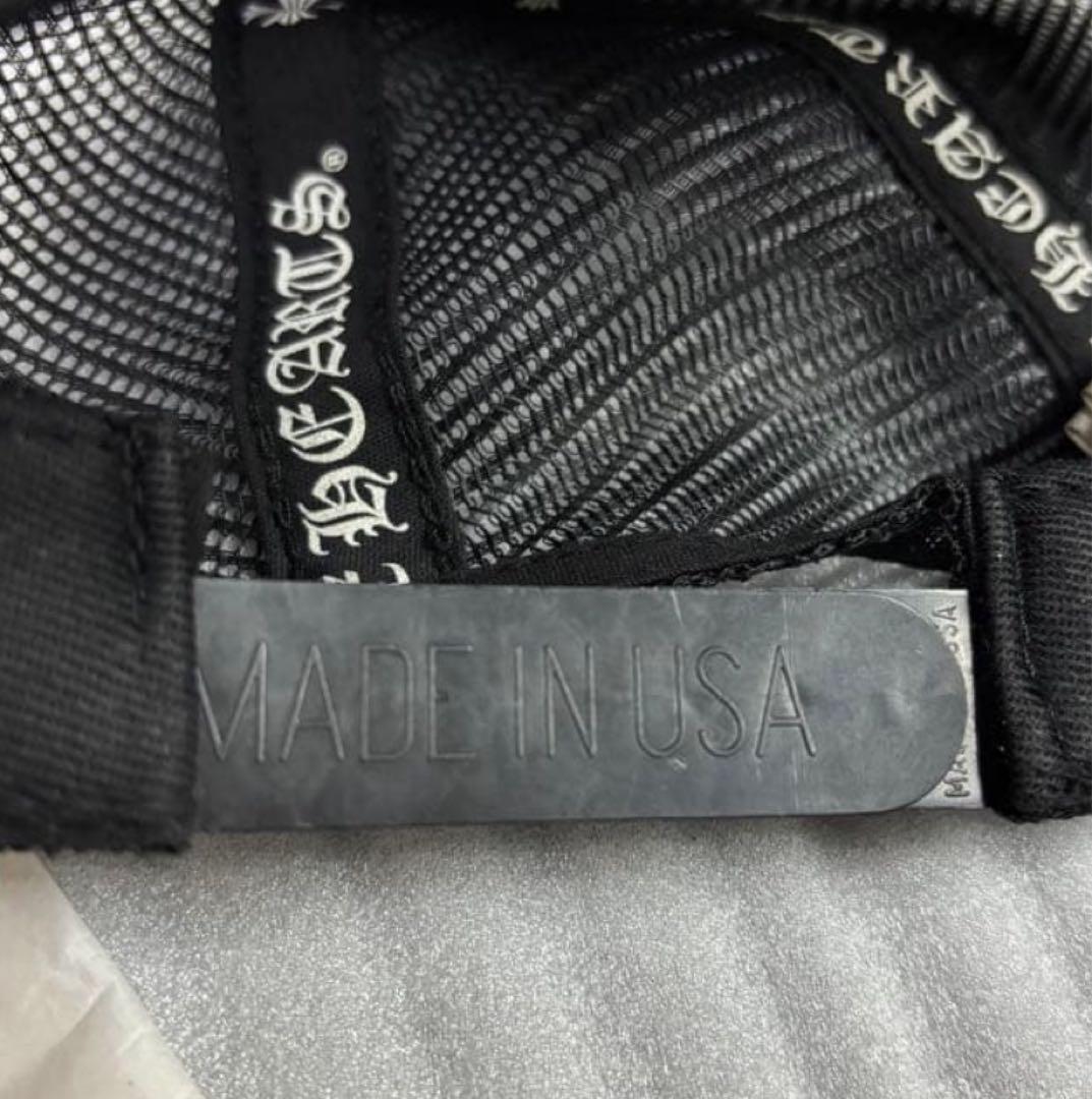 ＊大人気＊クロムハーツキャップ　国内正規品　定番モデル　ブラック