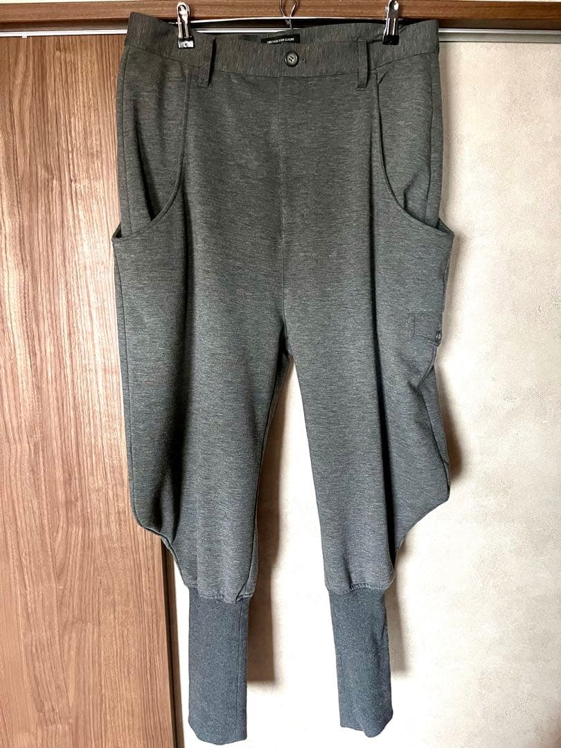 グラム glamb グレー サルエルパンツ スウェット素材