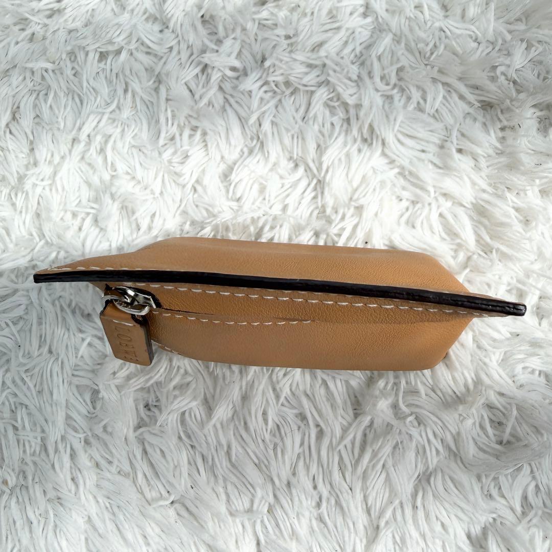 極美品✨付属完備 ロエベ Loewe レザー ケースポーチ 本革 キャメル