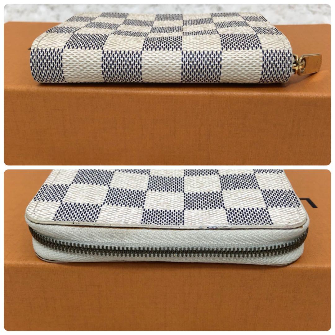 ピロkunルイヴィトン ダミエ アズール ジッピー•パース